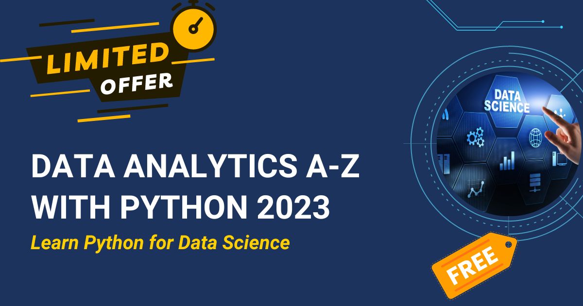 Data Analytics A-Z with Python