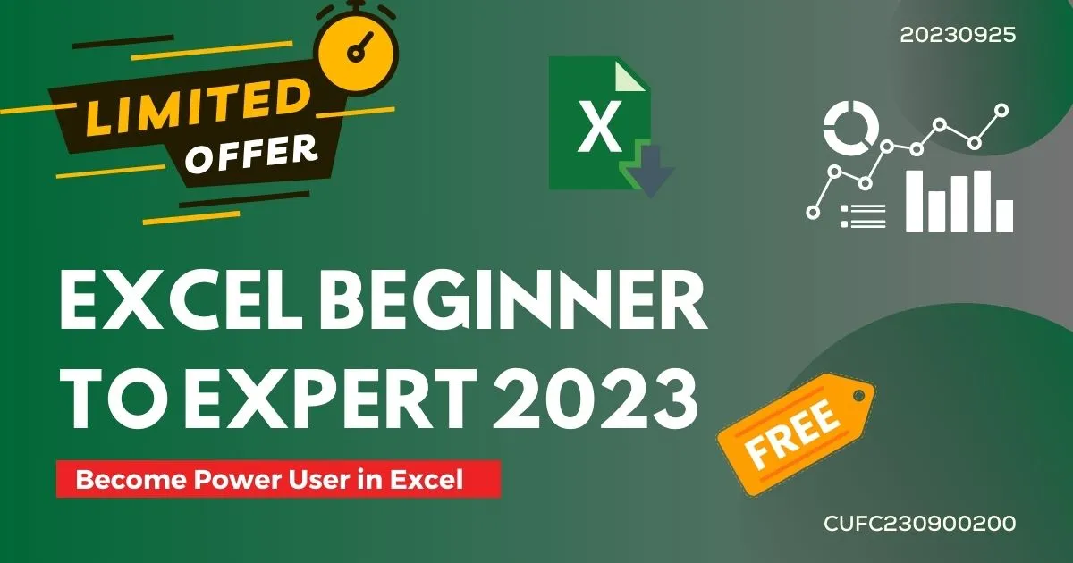 Excel Beginner to Expert 2023