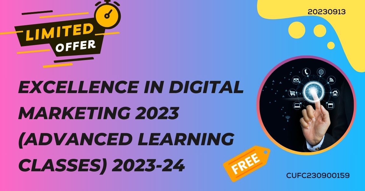 Excellence in Digital Marketing 2023