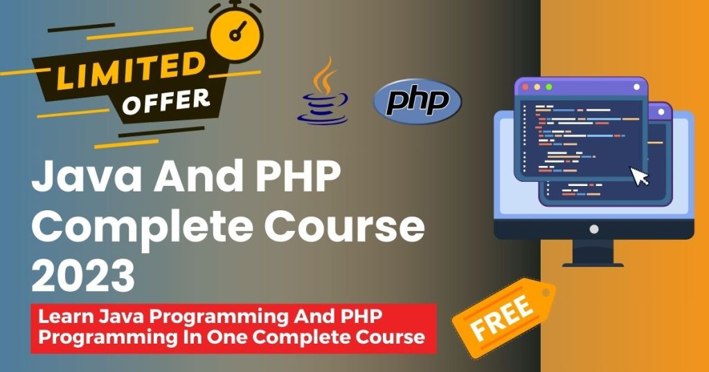 Java And PHP Complete Course 2023 - CIGMA Foundation