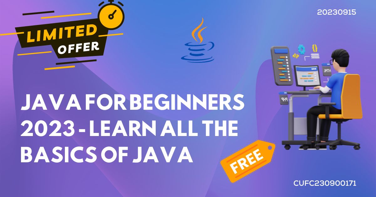 Java for Beginners 2023