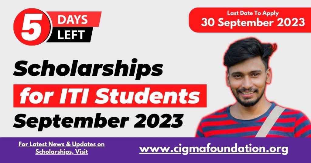 Latest Scholarship for ITI Students
