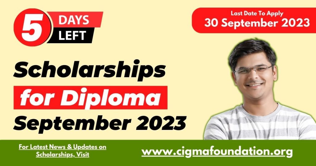 Latest Scholarship for diploma students