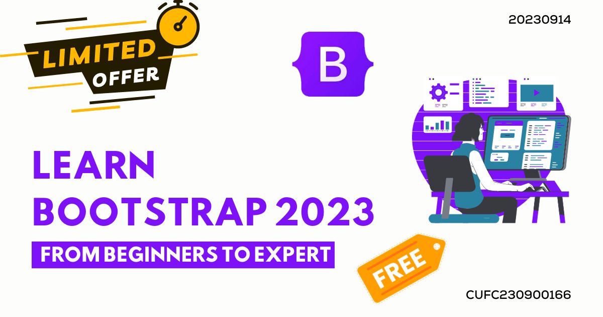 Learn Bootstrap 2023 - For Beginners