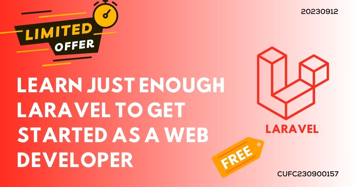 Laravel to Get Started as a Web Developer