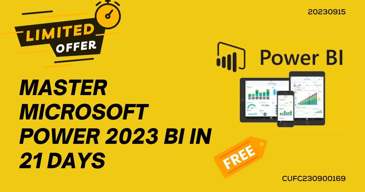 Master Microsoft Power 2023 BI