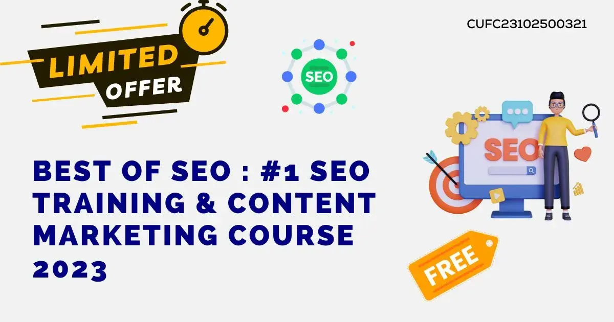 Best of SEO #1 SEO Training & Content Marketing Course 2023