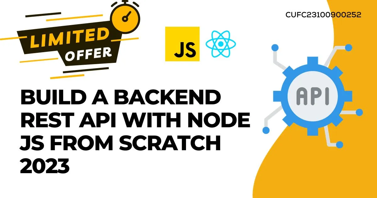 Build A Backend REST API With Node JS From Scratch 2023 - CIGMA Foundation