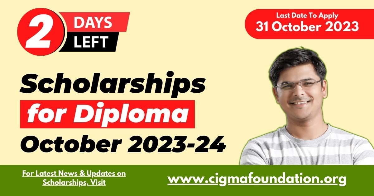 Diploma Scholarship - CIGMA Foundation