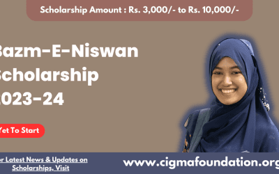 Bazm E Niswan Scholarship 2023-24