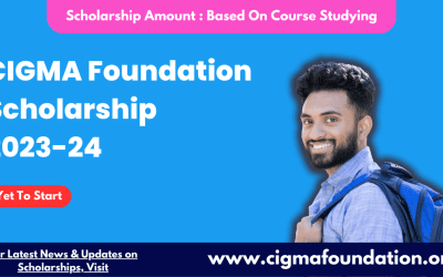 CIGMA Foundation Scholarship 2023-24 (Zakat Fund)