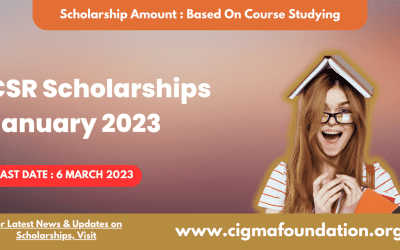 CSR Scholarship January 2023