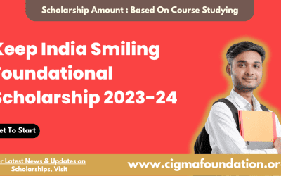 Keep India Smiling Foundational Scholarship & Mentorship Programme