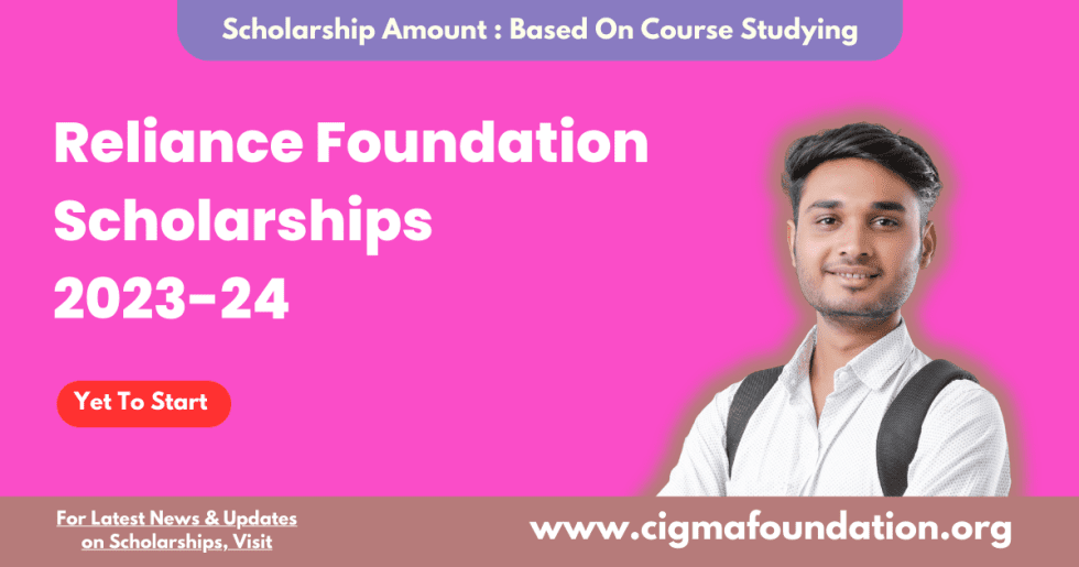 CSR Scholarships (202324) CIGMA Foundation