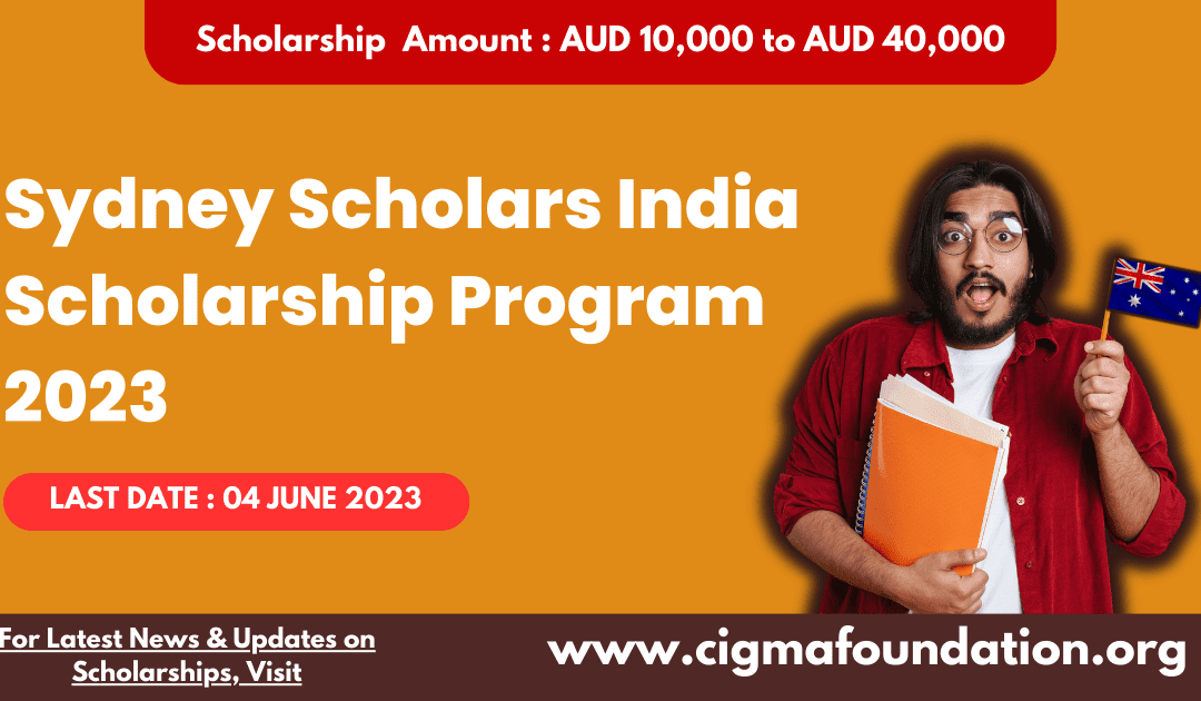 Sydney Scholars India Scholarship