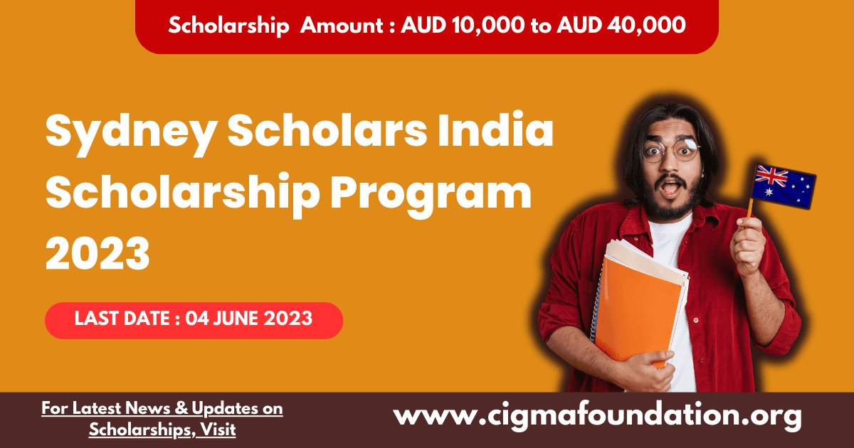 Sydney Scholar India Scholarship