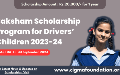 Saksham Scholarship