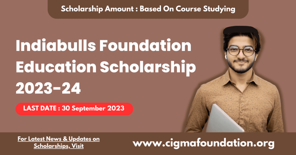 CSR Scholarships (2023-24) - CIGMA Foundation