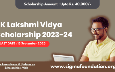 JK Lakshmi Vidya Scholarship